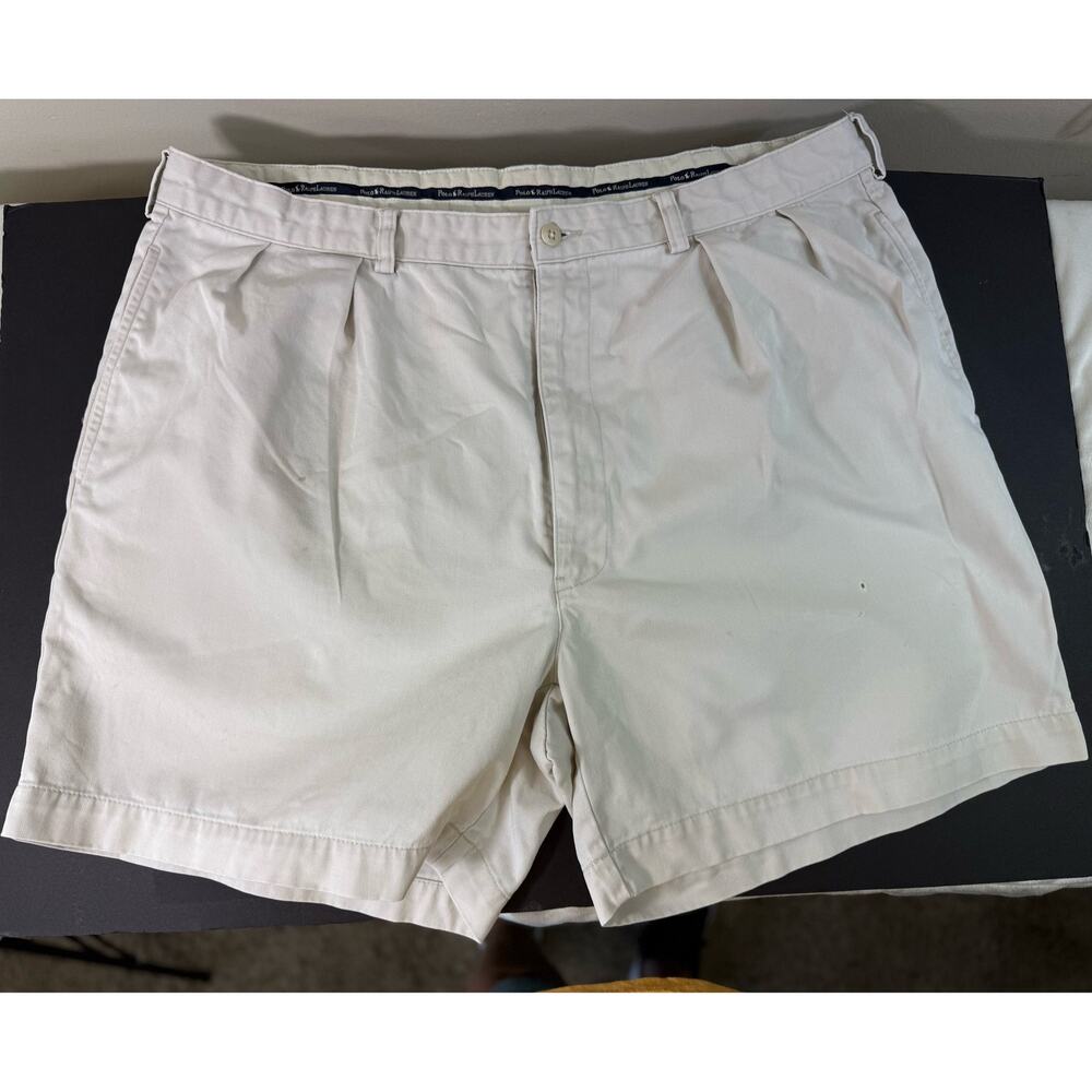 Polo Ralph Lauren Men's Beige Chino Shorts Classic Fit